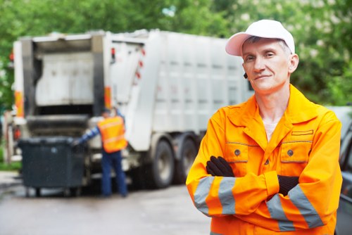 Professionals performing office clearance in Enfield