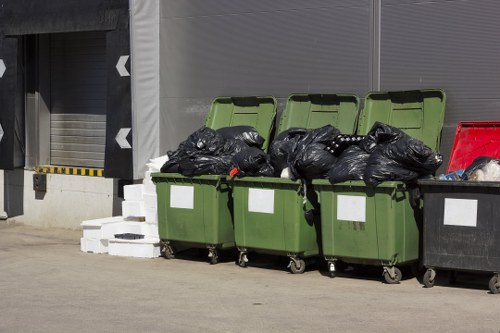 Recycling efforts during house clearance